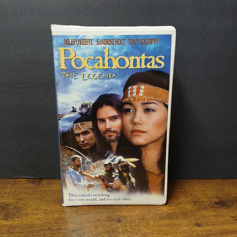 Pocahontas The Legend VHS, 1995, Miles O'Keeffe, Sandrine Holt